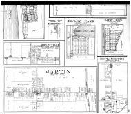 Macatawa Park, Burnip's Corners, Taylor Park, Eaton Park, Shelbyville, Hopkinsburg, Martin - Below, Allegan County 1913